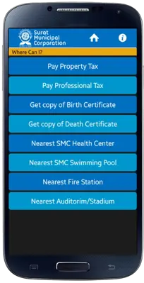 Surat Municipal Corporation android App screenshot 4